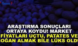 Araştırma Sonuçları Ortaya Koydu! Market Fiyatları Uçtu, Patates ve Soğan Almak Bile Lüks Oldu