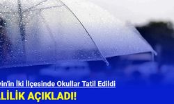 Artvin'in İki İlçesinde Okullar Tatil Edildi