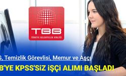 Aşçı, memur, ÖGG, temizlik görevlisi... Türkiye Belediyeler Birliği KPSS'siz personel alımı yapıyor