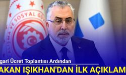 Asgari ücret toplantısı ardından Bakan Işıkhan'dan açıklama