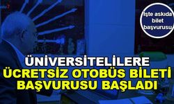 Askıda Bilet İçin Başvurular Başladı: İşte AskıdaGencBilet Öğrenci Başvuru Sayfası