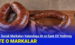 At ve Eşek Eti Yediren Sucuk Firmaları İfşa Edildi