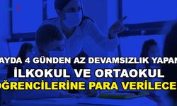 Ayda 4 Günden Az Devamsızlık Yapan İhtiyaç Sahibi Öğrencilere 2 Ayda Bir Para Verilecek