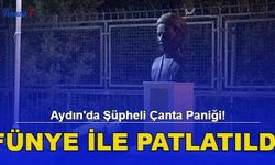 Aydın'da Şüpheli Çanta Paniği! Fünye İle Patlatıldı