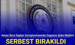 Ayhan Bora Kaplan soruşturmasında Organize Şube Müdürü serbest bırakıldı