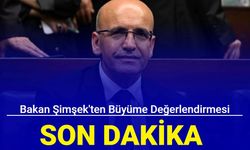 Bakan Şimşek'ten büyüme değerlendirmesi