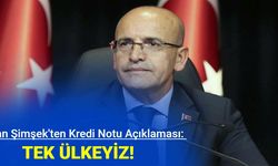 Bakan Şimşek'ten Kredi Notu Açıklaması: Tek Ülkeyiz!