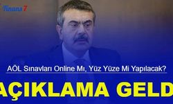 Bakan Tekin açıkladı: AÖL sınavları online mı, yüz yüze mi yapılacak?