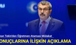 Bakan Tekin'den öğretmen ataması mülakat sonuçlarına ilişkin son dakika açıklaması