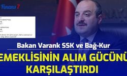 Bakan Varank SSK ve Bağ-Kur Emeklisinin Alım Gücünü Karşılaştırdı! 