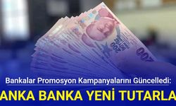 Bankalar promosyon kampanyalarını güncelledi: İşte banka banka yeni promosyon tutarları