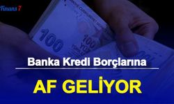 Bankalara Borcu Olanlara Af ve Yapılandırma Geliyor