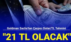 Baş ekonomistten dolar tahmini: '21 TL olacak'