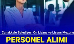 Başvuru başladı: Çanakkale Belediyesi ön lisans ve lisans mezunu kamu işçisi alımı yapacak 2024