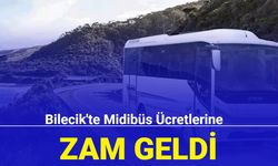 Bilecik'te midibüs ücretlerine zam geldi