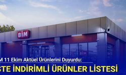 BİM 11 Ekim aktüel ürünlerini duyurdu: İşte indirimli ürünler listesi