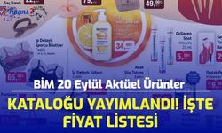 BİM 20 Eylül Aktüel Ürünler Kataloğu Yayımlandı! İşte Fiyat Listesi