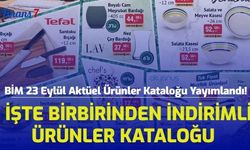 BİM 23 Eylül Aktüel Ürünler Kataloğu Yayımlandı! İşte Birbirinden İndirimli Ürünler Kataloğu