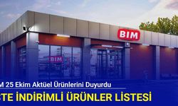 BİM 25 Ekim aktüel ürünlerini duyurdu: İşte indirimli ürünler listesi 2024