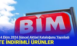 BİM 4 Ekim 2024 Güncel Aktüel Kataloğunu Yayınladı