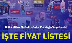 BİM 4 Ekim Aktüel Ürünler Kataloğu Yayınlandı! İşte Fiyat Listesi...