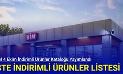 BİM 4 Ekim aktüel ürünlerini duyurdu: İşte indirimli ürünler listesi 2024