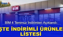 BİM 4 Temmuz indirimleri açıklandı: İşte indirimli aktüel ürünler listesi