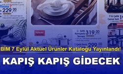 BİM 7 Eylül Aktüel Ürünler Kataloğu Yayınlandı! Kapıda Kuyruk Oluşturacak İndirim Cuma Gün Başlıyor