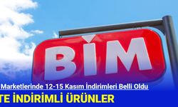 BİM Marketlerinde 12-15 Kasım İndirimleri Belli Oldu