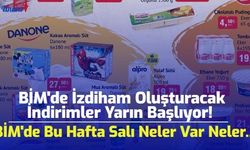 BİM'de İzdiham Oluşturacak İndirimler Yarın Başlıyor! BİM'de Bu Hafta Salı Neler Var Neler...