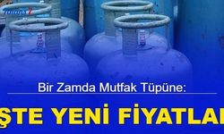 Bir zamda mutfak tüpüne: İşte yeni fiyatlar