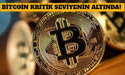 Bitcoin Kritik Seviyenin Altına İndi!