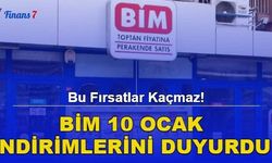 Bu Fırsatlar Kaçmaz! BİM 10 Ocak İndirimlerini Duyurdu