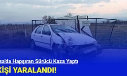 Bursa'da Hapşıran Sürücü Kaza Yaptı: 2 Kişi Yaralandı