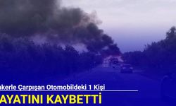 Bursa'da tankerle çarpışan otomobildeki 1 kişi öldü, 1 kişi yaralandı