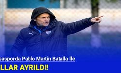 Bursaspor'da Pablo Martin Batalla İle Yollar Ayrıldı