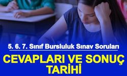 Bursluluk Sınavı 5. 6. 7. Sınıf Soru Cevapları (Kazanmak İçin Kaç Puan Gerekiyor, Sonuçları Ne Zaman Açıklanacak 2022)