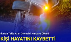 Çankırı'da takla atan otomobil hurdaya döndü: 1 kişi hayatını kaybetti