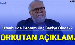 Celal Şengör, İstanbul depreminin büyüklüğünü ve kaç saniye süreceğini açıkladı