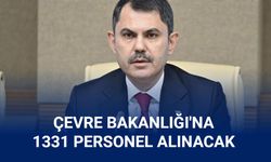 Çevre, Şehircilik ve İklim Değişikliği Bakanlığı 1331 personel ve 1500 iup işçi alımı yapacak