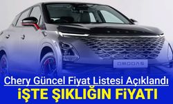 Chery fiyat listesi Mart 2024: İşte Omada5, Tiggo7 Pro, Tiggo8 Pro fiyatları