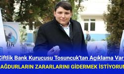 Çiftlik Bank Kurucusu Tosuncuk'tan Açıklama Var: "Mağdurların Zararlarını Gidermek İstiyorum!"