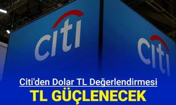 Citi'den Dolar TL değerlendirmesi