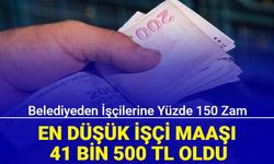 Çorum Belediyesi işçi maaşlarına yüzde 150 zam yaptı: En düşük işçi maaşı 41 bin 500 TL oldu