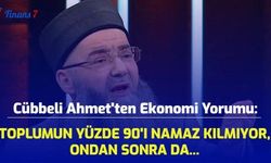 Cübbeli Ahmet'ten Ekonomi Yorumu: Toplumun Yüzde 90'ı Namaz Kılmıyor, Ondan Sonra da...