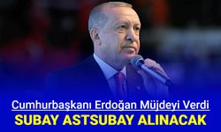 Cumhurbaşkanı asker olmak isteyenlere müjdeyi verdi: Subay Astsubay alımı yapılacak