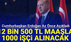 Cumhurbaşkanı az önce açıkladı: TTK'ya 12 bin 500 TL maaşla 1000 işçi alımı yapılacak: Başvuru şartları ne 2023