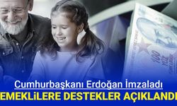 Cumhurbaşkanı Erdoğan imzaladı: İşte emeklilere destekler