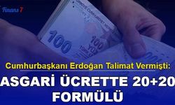 Cumhurbaşkanı Erdoğan Talimat Vermişti: Asgari Ücrette 20+20 Formülü