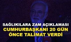 Cumhurbaşkanı Sağlık Personellerine Zam İçin 20 Gün Önce Talimat Verdi